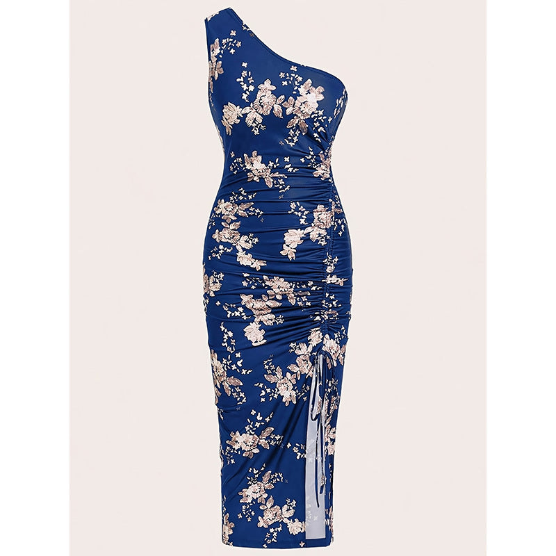 Summer 2025 Floral Beach Cocktail Wedding Guest Dress