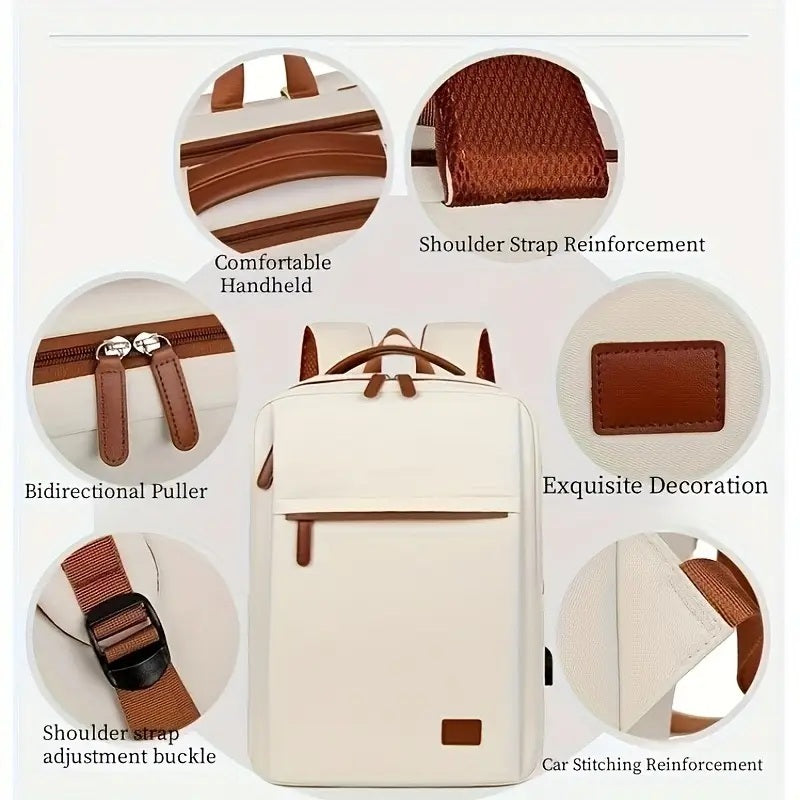 Backpack Oxford Cloth Business Computer Bag With Large Capacity