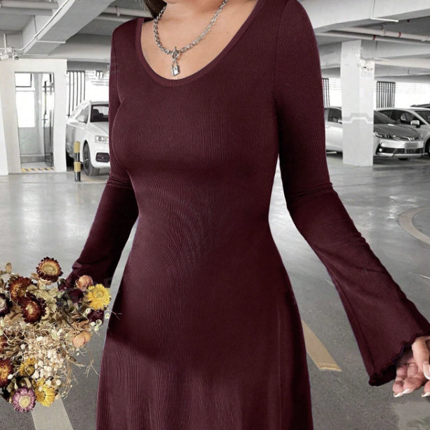 Black Fungus Cuffs Women's Dress
