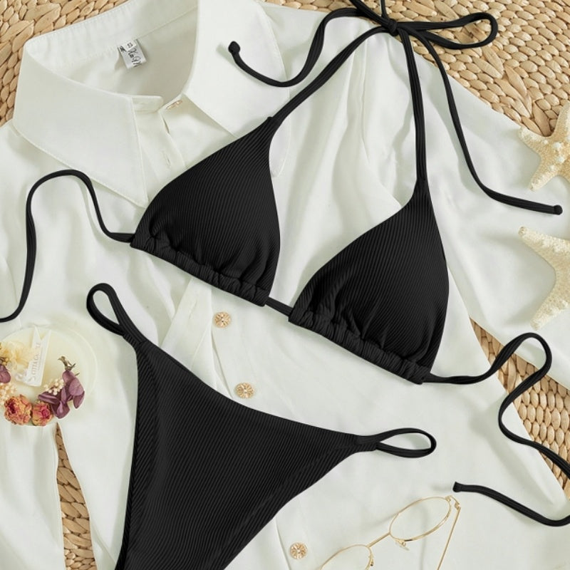 Small Rib Bikini Set