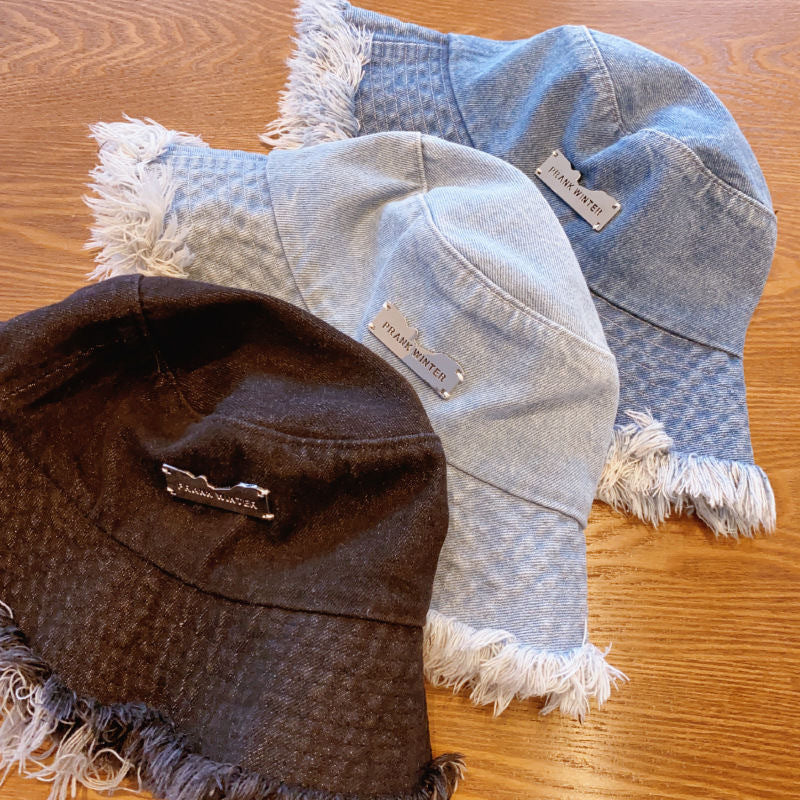 Jean Fisherman Hat Women's Spring And Summer