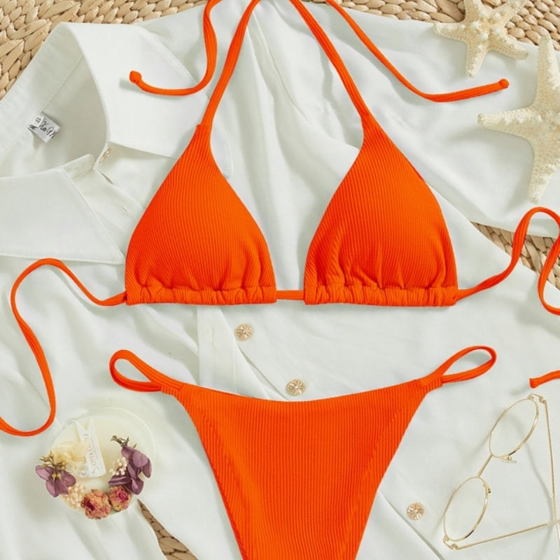 Small Rib Bikini Set