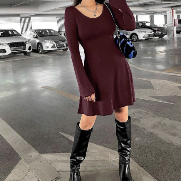 Black Fungus Cuffs Women's Dress