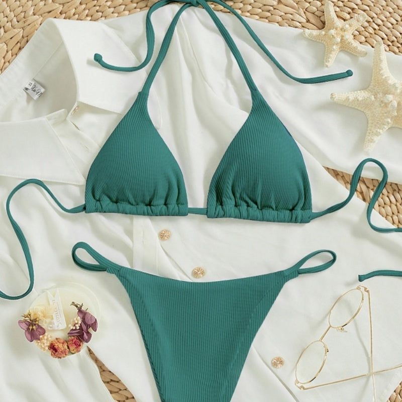 Small Rib Bikini Set