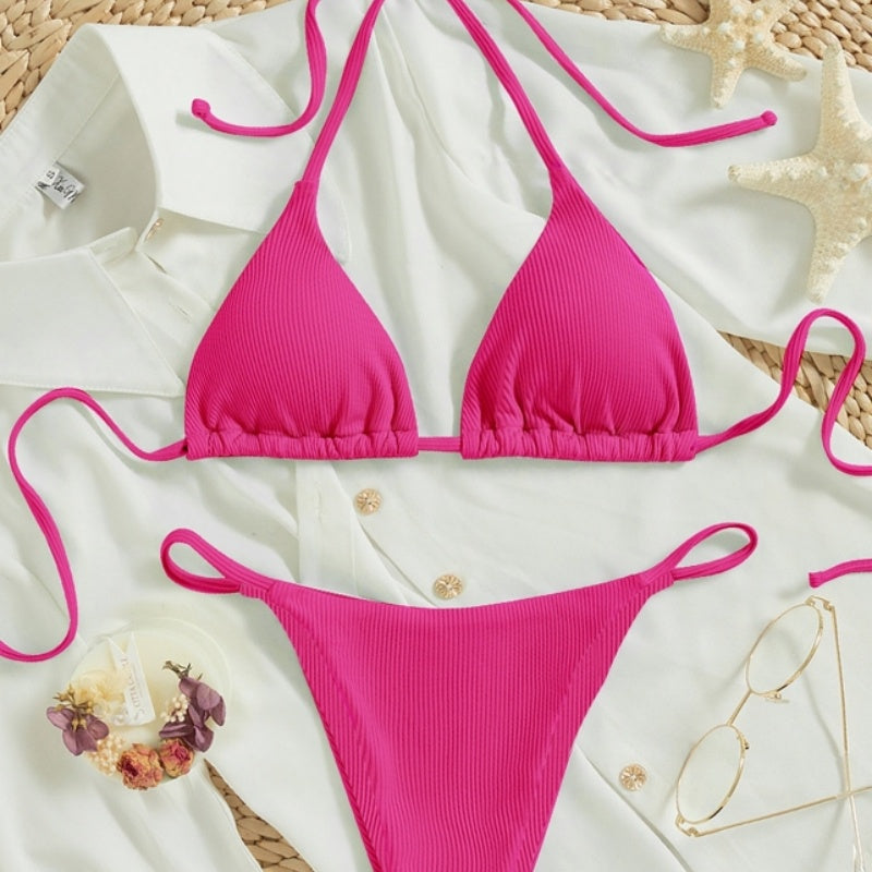 Small Rib Bikini Set