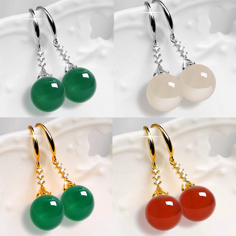 Elegant Silvering Earrings