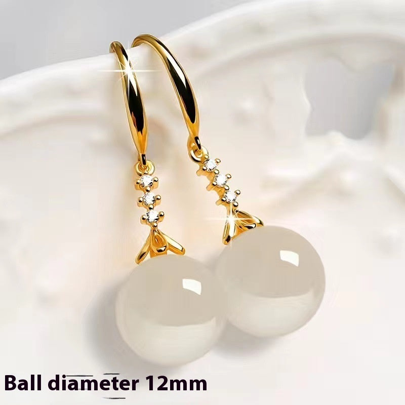 Elegant Silvering Earrings