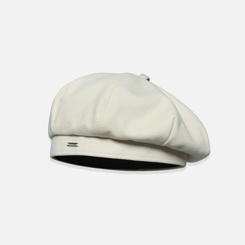 Big Head Beret Winter Painter Cap