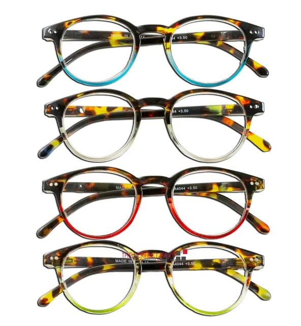Oval Reading Reader Glasses 1-4
