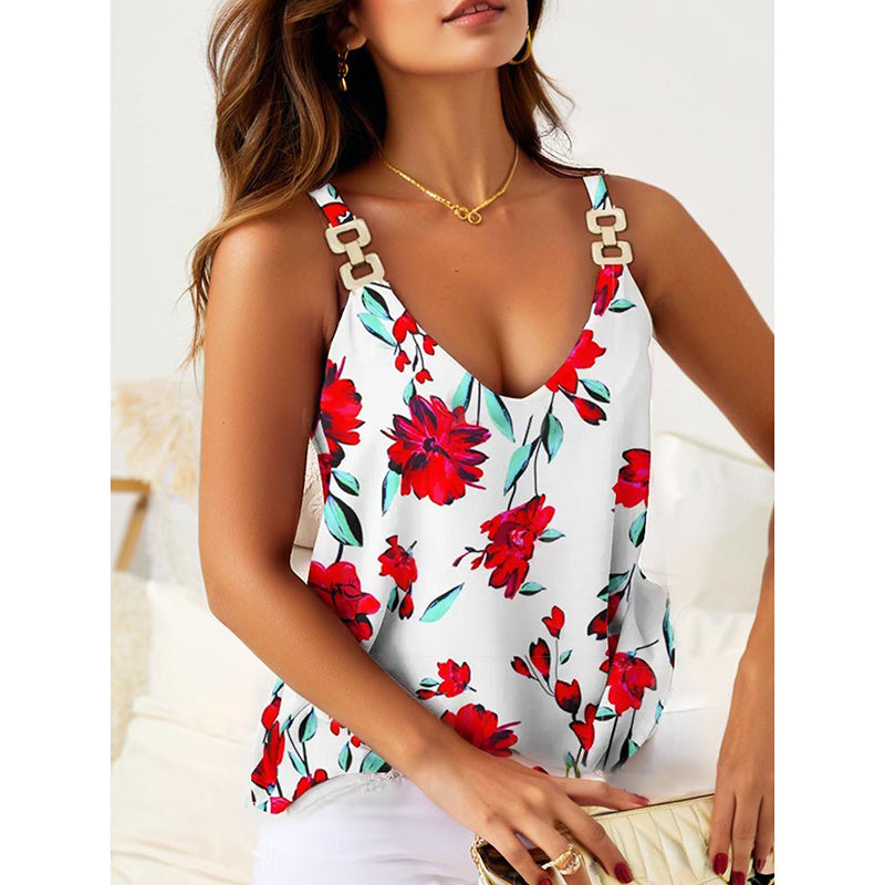 Summer Tank Tops For Women V Neck