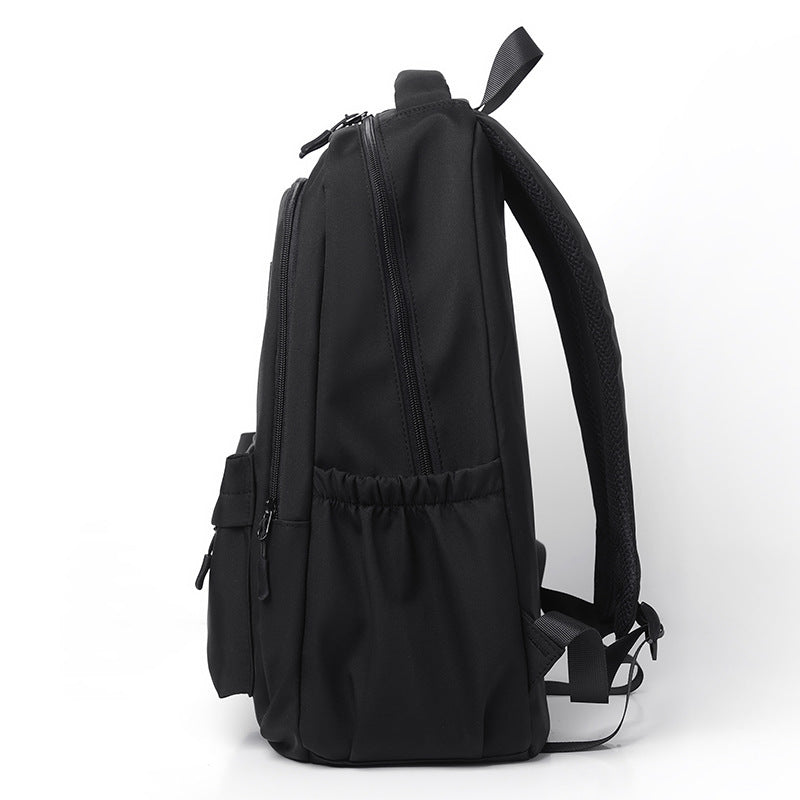 Fashion Oxford Backpack Waterproof Large Capacity Junior High School Students Schoolbag Girls Solid Campus Travel Bags Women