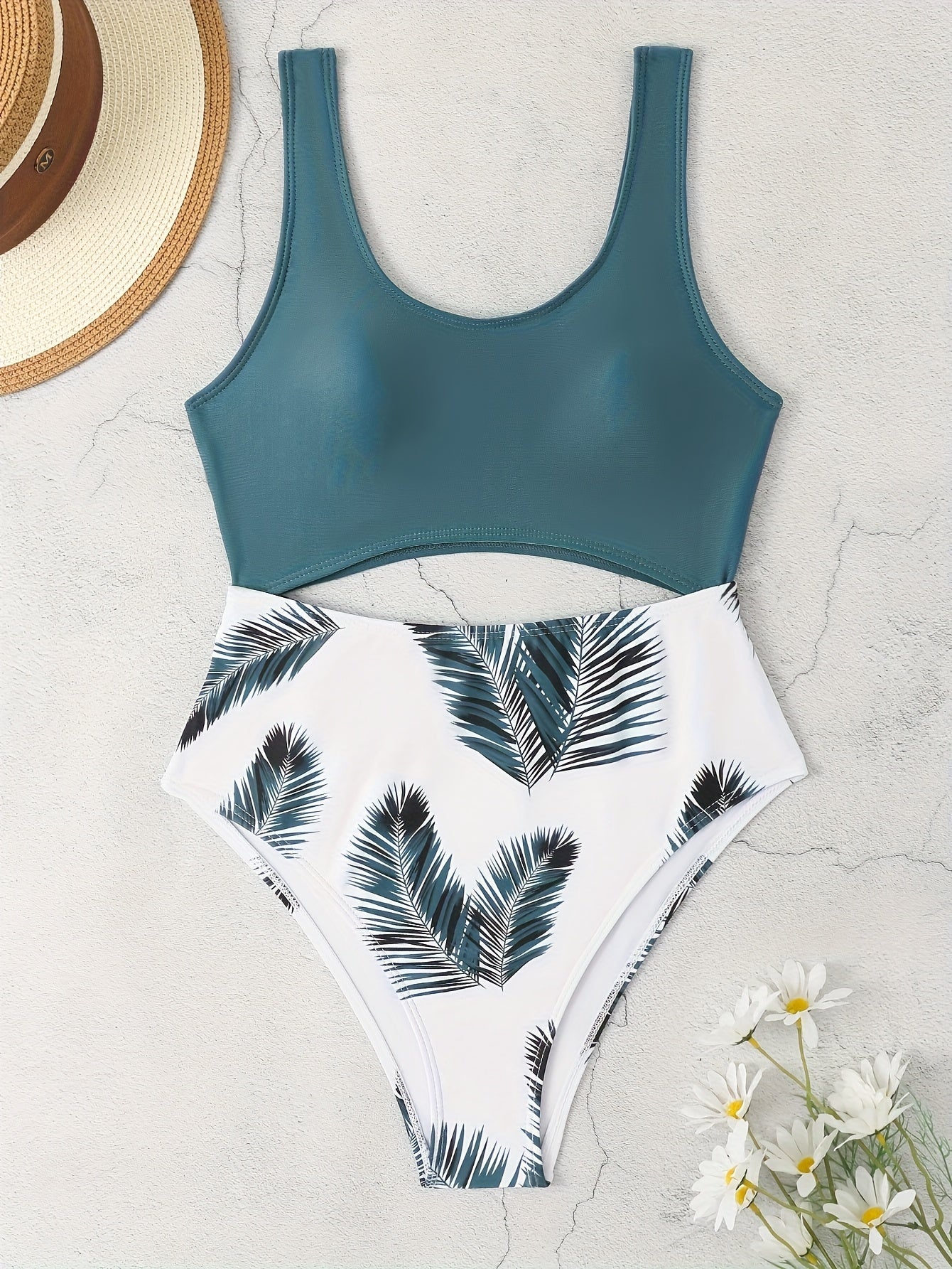 Beach Style One Piece Swimming Suit