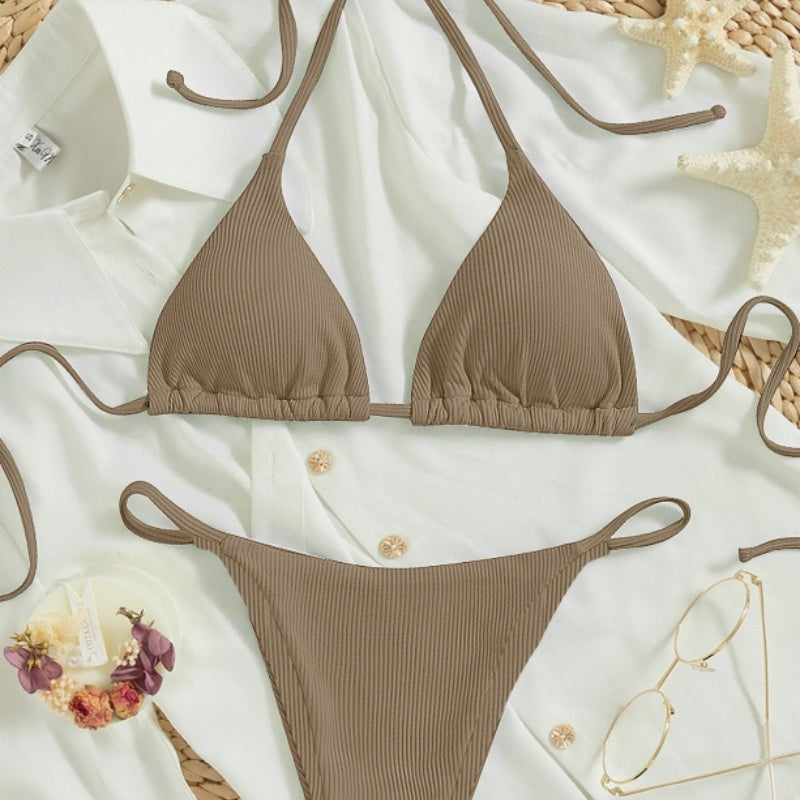 Small Rib Bikini Set