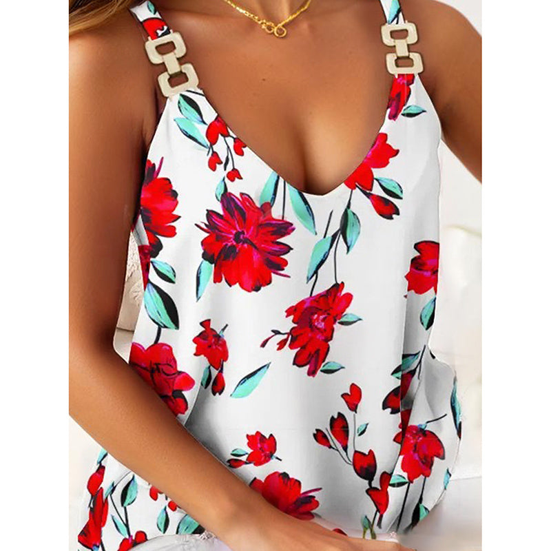 Summer Tank Tops For Women V Neck