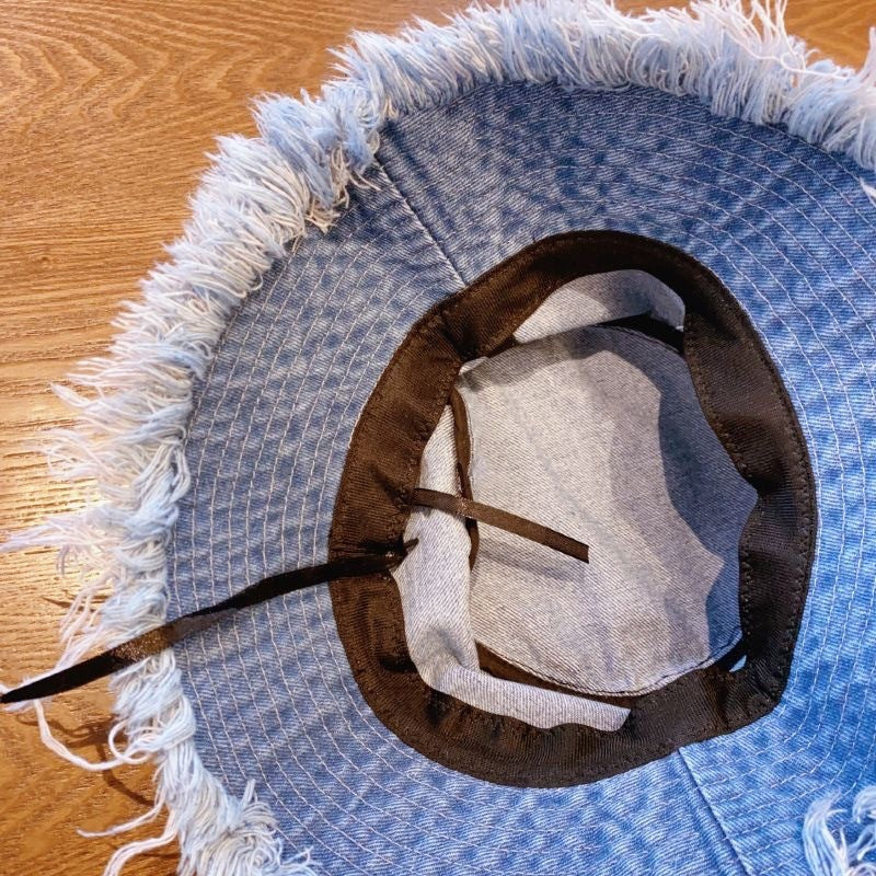 Jean Fisherman Hat Women's Spring And Summer