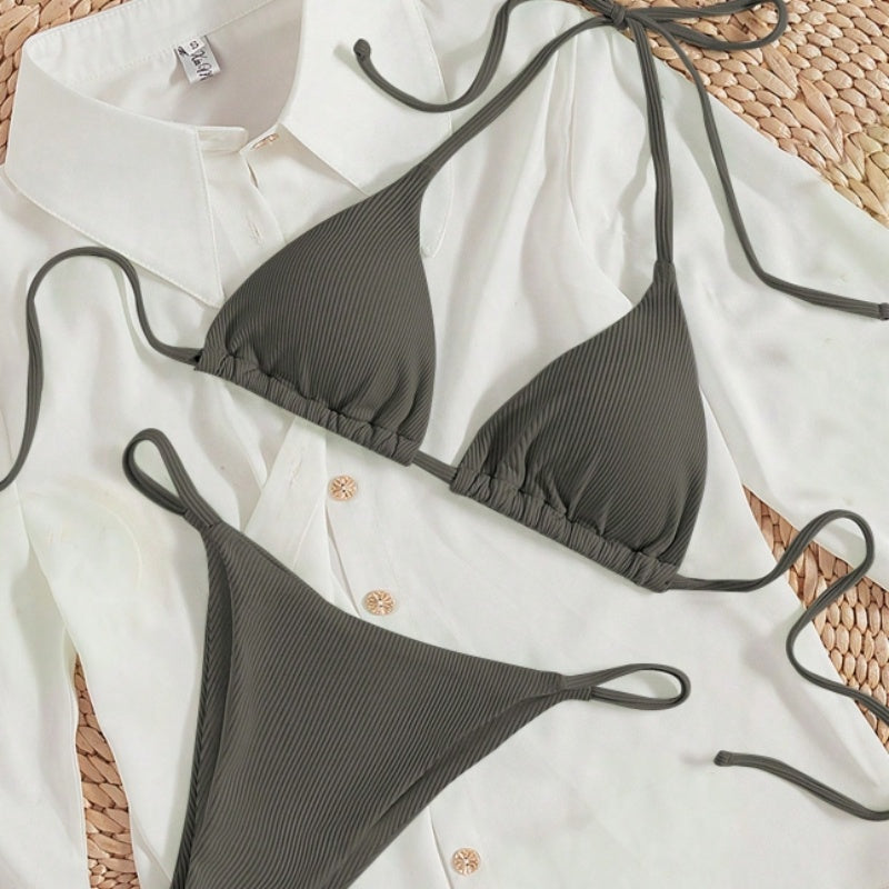 Small Rib Bikini Set