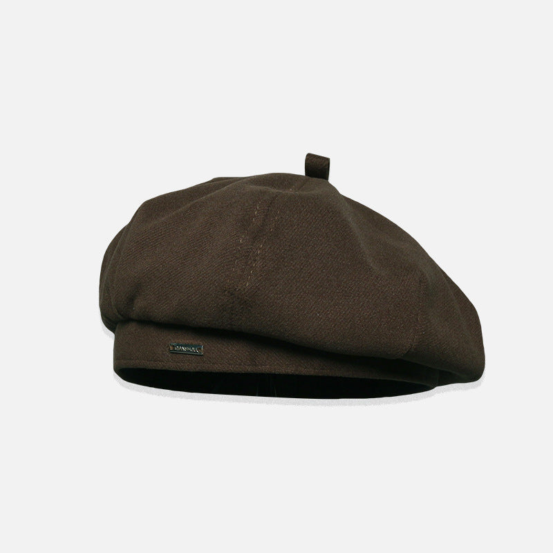 Big Head Beret Winter Painter Cap